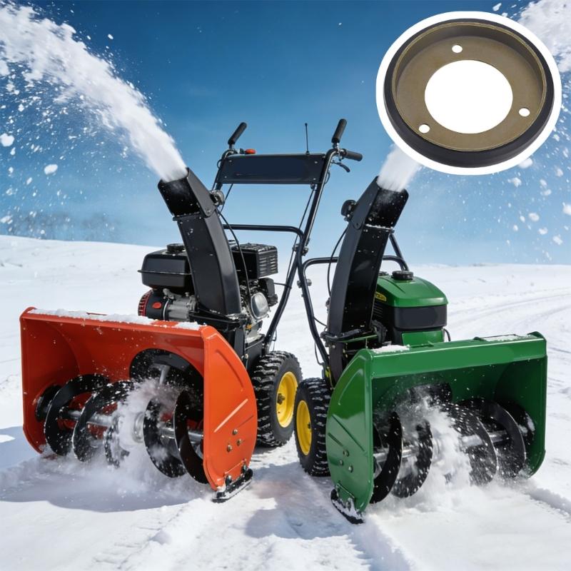 Powerful Drive Resistance Disc For 1501435MA Snow Blower Replacement Part Carbon Steel Rubber Construction