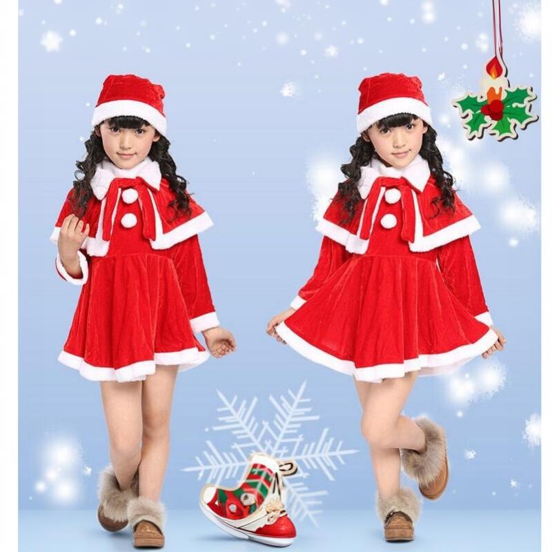Infant Christmas Santa Outfit Soft Breathable Linen With Hat for Baby Xmas Family Gathering Photo Shoot