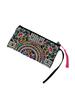 Ethnic Embroidery Satin Clutch and Wallet for Women