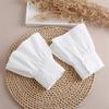 Womens Detachable Fairy Wrist Ruffle Cuffs White Flared False Sleeves For Sweater Dress Clothing Accessories