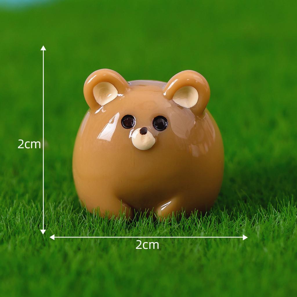 Adorable Resin Animal Figurines Blind Box For Car And Desktop Decor Cute Gift