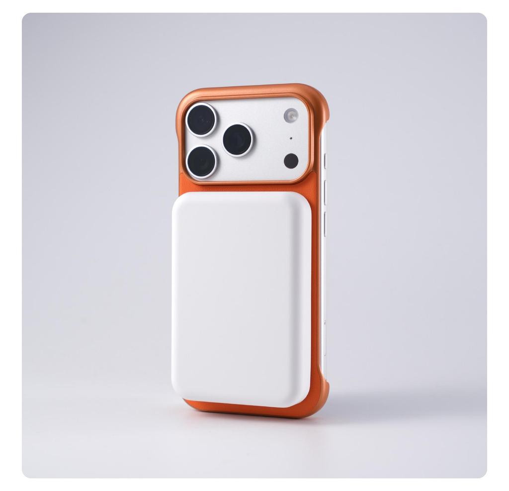 Compatible Magnetic Stand Borderless Case for iPhone 17 PRO MAX, Ultra-thin, Drop-proof Protection.