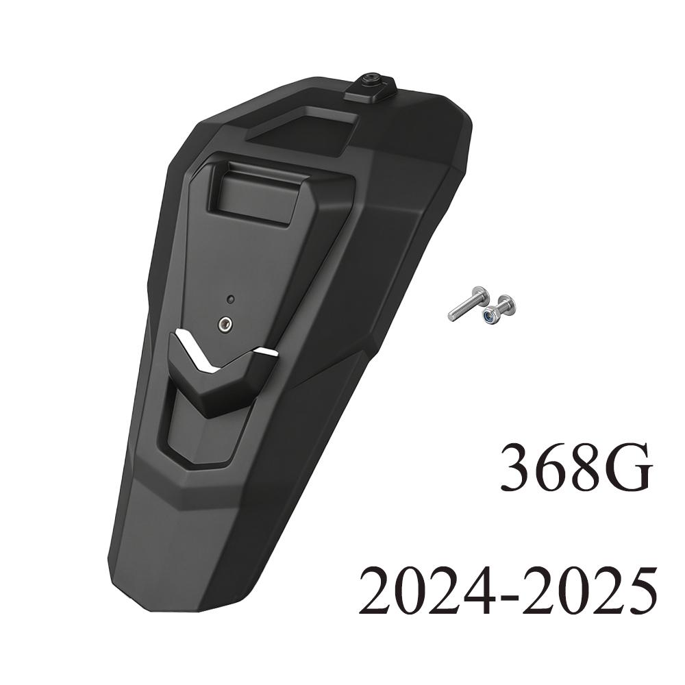 For ZONTES 368G Motorcycle Extended rear mudguard splash proof waterproof and soil resistant License plate mudguard 2-in-1