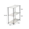 Desktop Storage Rack Stainless Steel Desk Hutch Simple for Bathroom Counter