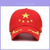 Fashionable Red Black And White Baseball Cap With Sun Protection And Wind Resistance For Outdoor Activities