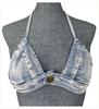 European American Denim Bandage Bikini – Sexy Women's Swimsuit 2024 Collection