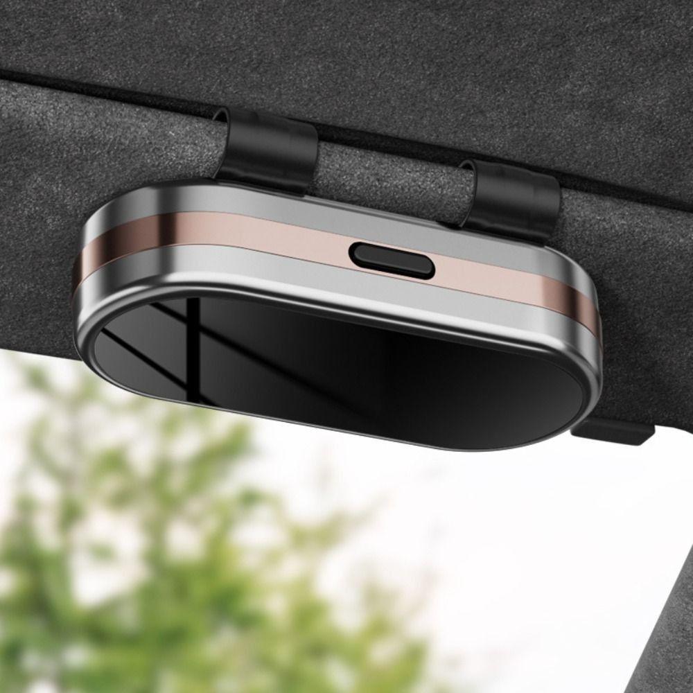 Anti-Scratch Car Visor Glasses Case Premium Car Sunglasses Holder Car Interior Accessories