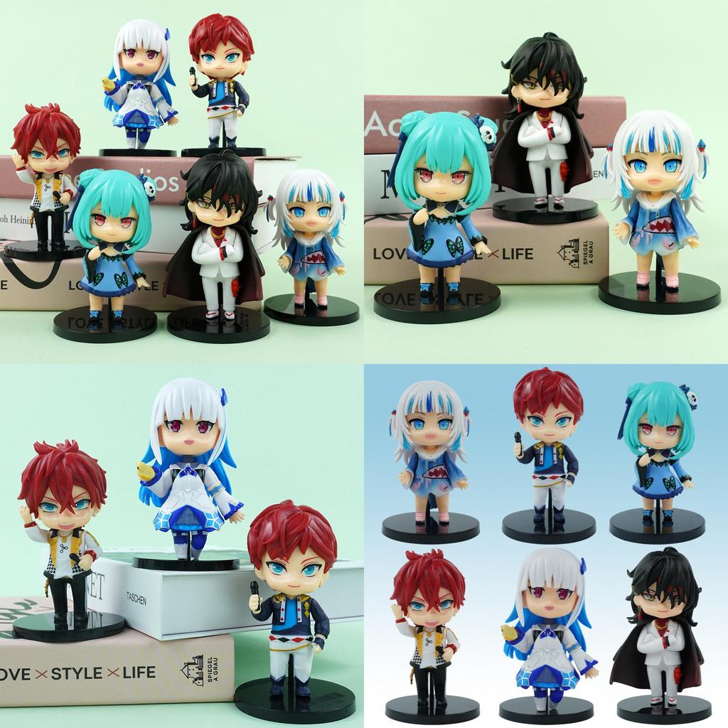 High-quality Pvc Virtual Idol Figure 6 Varieties Of Collectible Toys For Anime Fans Characters)