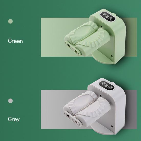 2 Modi, eine Sekunde Knödelformmaschine mit Löffelbürste, elektrische automatische Knödelverpackungsmaschine, Küchenwerkzeuge