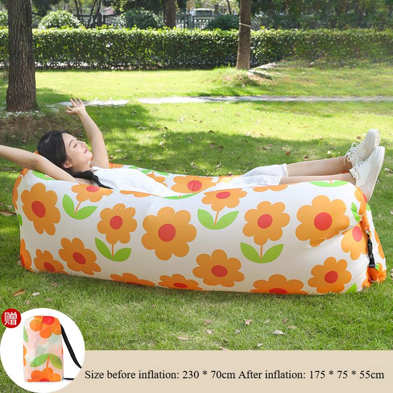 

Надувний диван для лінивих, кемпінг на відкритому повітрі, музичний фестиваль, надувний диван, який складається на одну хвилину, надувне портативне сидіння