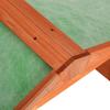 Vidaxl Garage per Tosaerba Robotico, 72X87X50, Legno Massello di Abete