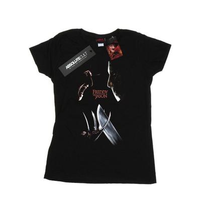 A Nightmare On Elm Street Womens/Ladies Freddy Vs Jason Cotton T-Shirt