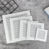 1Pc 100-250mm Aluminum Alloy Air Vent Grille Air System Net Cover Screen Exhaust Outlet Square Heating Cooling Vents Plate