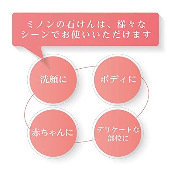 Sankyo Minon Skin Soap 80g x [Daiichi Healthcare] 5-pack