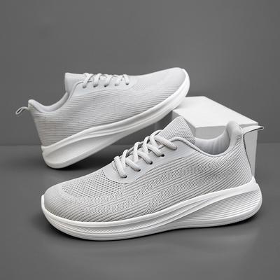 Sommer große Größe Sportschuhe Mesh Casual Dämpfung Laufschuhe Student Herren breiter Kopf Reiseschuhe Herren und Damen