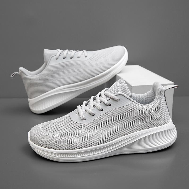 Summer large size sports shoes mesh casual cushioning running shoes student men's wide head travel shoes men's and women's