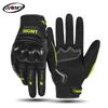 Full-Finger Motorcycle Riding Gloves With Touchscreen Compatibility Breathable Off-Road Use