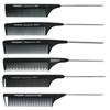 Professional Steel Tail Comb for Hairdressing - Perfect for Teasing, Updos, and Haircuts for Men and Women