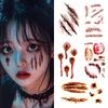 Halloween Tattoo Stickers, Tattoos That Disappear, Scars That Look Like They Were Copied