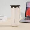 Stainless Steel Thermos  Coffee Cup with Rope Vacuum Insulation Cold Preservation Travel Water Cup Can Hold Coffee Tea Iced Water