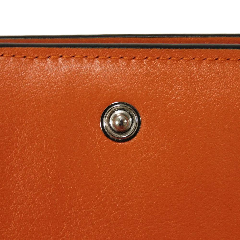 Used 12695 Cocktail Trifold Wallet C643TR2X13 7942 Anagram Lemon Stone Orange Paula's Ibiza Yellow Women's from Japan