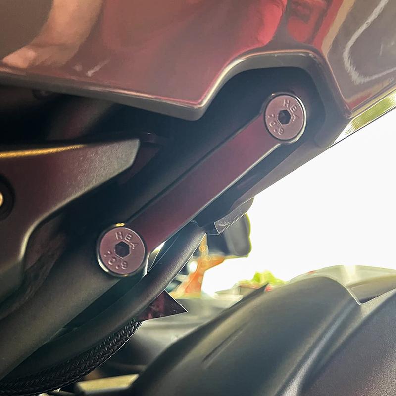 For KAWASAKI Ninja 400/ABS Z400 ABS Ninja 250 Z250 Z500 Ninja 500 CNC Rear Passenger Peg Holes Cover Footpeg Block Off Plates
