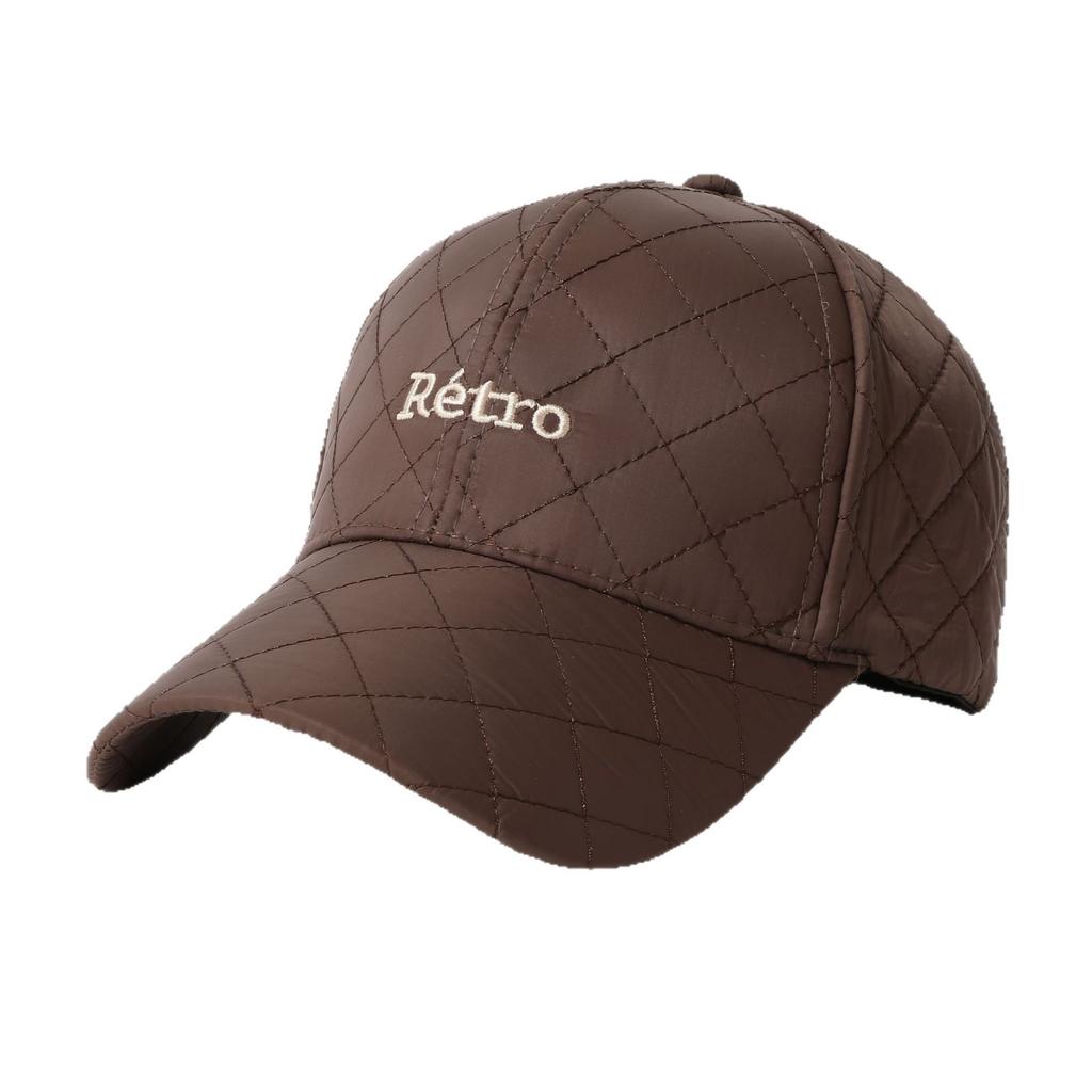 Winter Women's Duck Tongue Sun Hat Hard Top Men's Large Head Circumference Sun Hat Wide Brim Baseball Cap Face Showing Small Hat