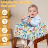 Baby-Einkaufswagen-Sitzbezug Polyester Wasserdicht Karton-Stil Baby-Sicherheits-Einkaufswagenabdeckung Bequemes Kinder Anti-Schmutz Sitzpolster