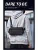 Men's Trendy Patchwork Chest Bag: Fashionable Crossbody for Commuting & Travel