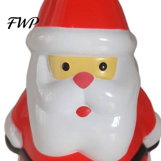 Sticlă Reumplabilă Pinguin 350ML Dispenser Săpun de Crăciun, Sticlă Goală Formă Brad Moș Crăciun, Pompă Plastic pentru Săpun de Mâini, Dispenser Loțiune