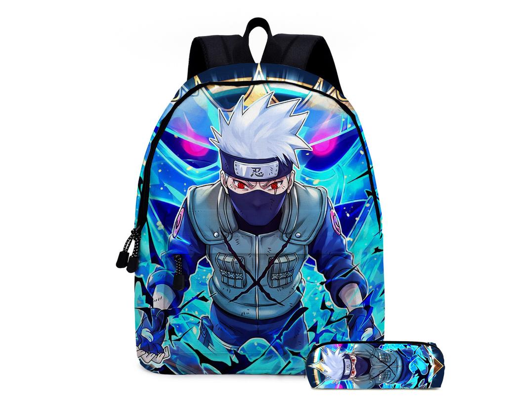 Naruto Backpack Naruto Two-Piece Set Elementary And Secondary School School Bag Children'S Backpack