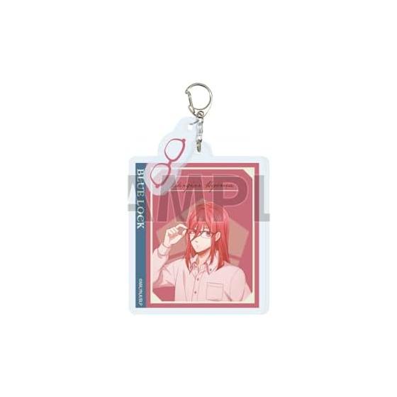TV Anime Blue Lock 57 Hyoma Chigiri Glasses Ver. Acrylic Keychain with Parts