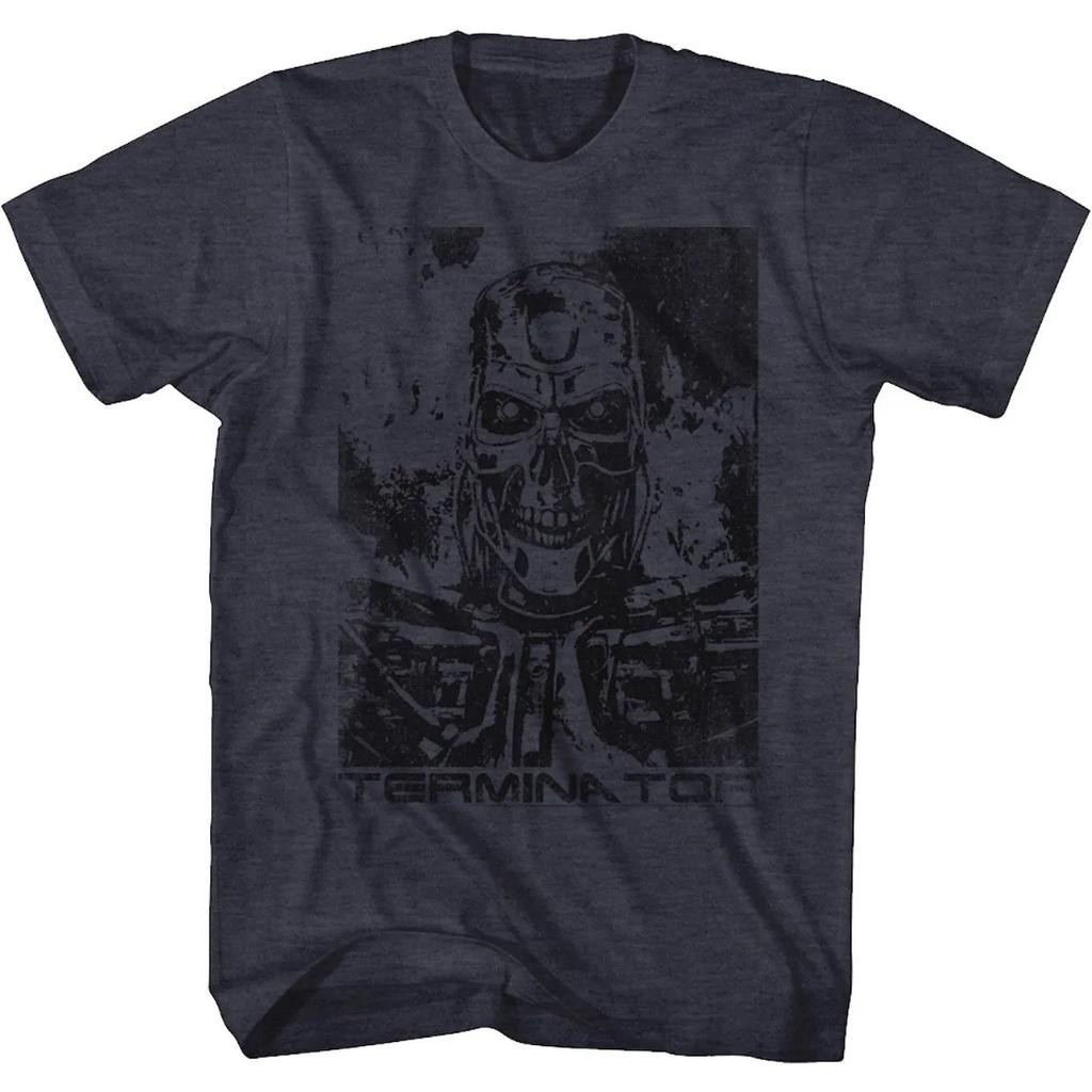 Vintage Y2k Classic Moive T Shirtsclassic Movie Joint Terminator The Terminator Retro Tshirt Print Cottontees Casual Loose Tops