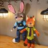 40-50Cm Zootopia Character Nick Wilde Judy Hopps Cartoon Cute Toy Doll Model Birthday Christmas Gift Children Friends for Kid Friendly Entertaining 2