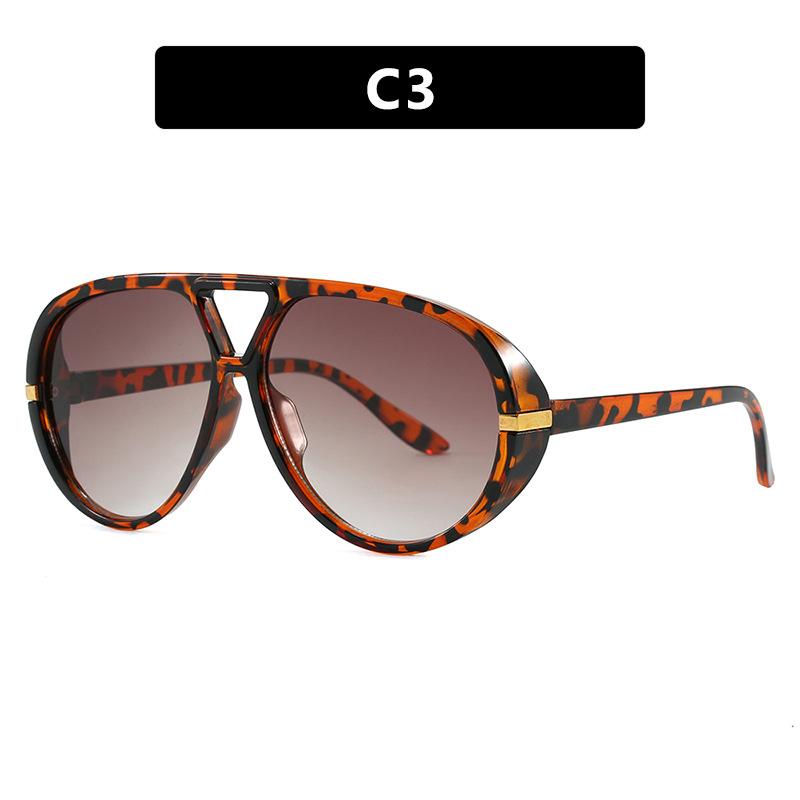 New Vintage Pilot Sunglasses Women Men Brand Round Sun Glasses Female Circular Eyewear  For Male Female Eyeglasses