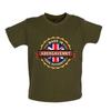 Made In ABERGAVENNY - Baby Kids Boys Girls Unisex T-Shirt / Babygrow - Town City Village Born Love Live