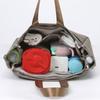 Multiple Compartment Mommy Bag Pram Hanging Diaper Bag with Diaper Changing Pad and Small Bag Large Capacity Handbag