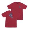 Santa Cruz Skateboards Shirt Obscure Hand Fuji Red