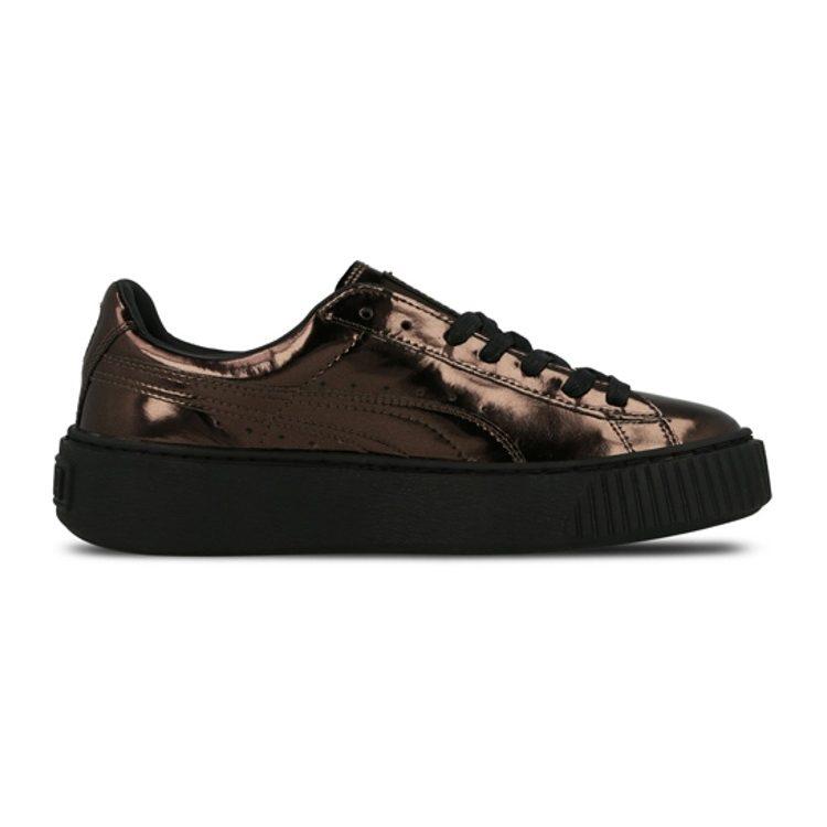 PUMA Basket Platform 'Metallic Bronze' Women's 362339-03