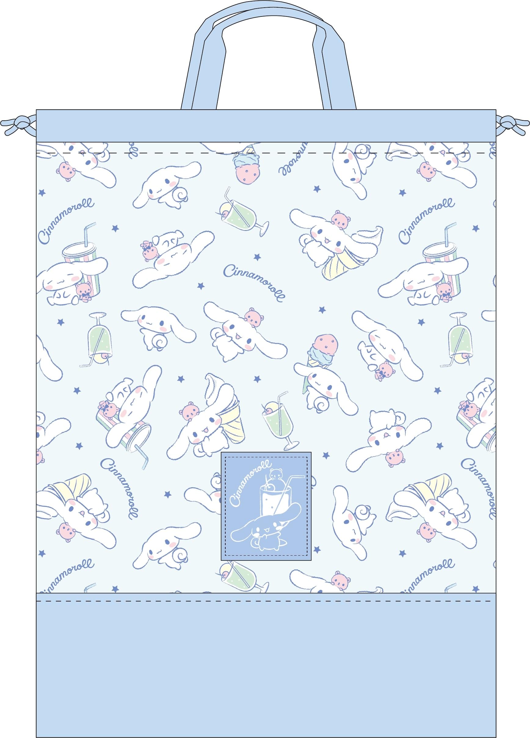 

KoohaCreate Cinnamoroll Shoe Case [123098] Perfect for kindergarten, school, and extracurricular activities