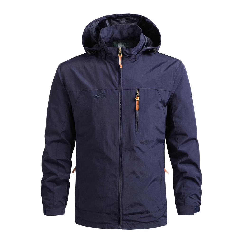 Spring and Autumn Casual Jacket Men's Mountaineering Suit Jacket Windbreaker Outdoor Sports Jacket Men