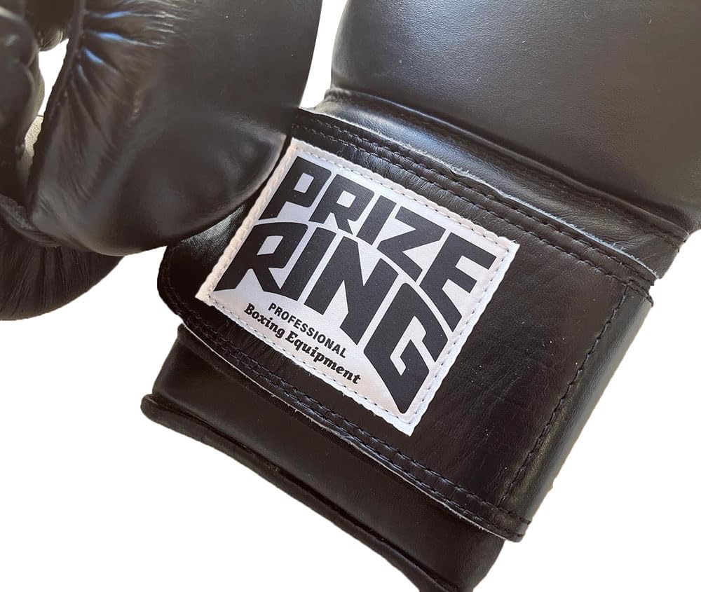 Boxerské rukavice PRIZE Ring černé 8oz RING/Prize "Professional 5.0"