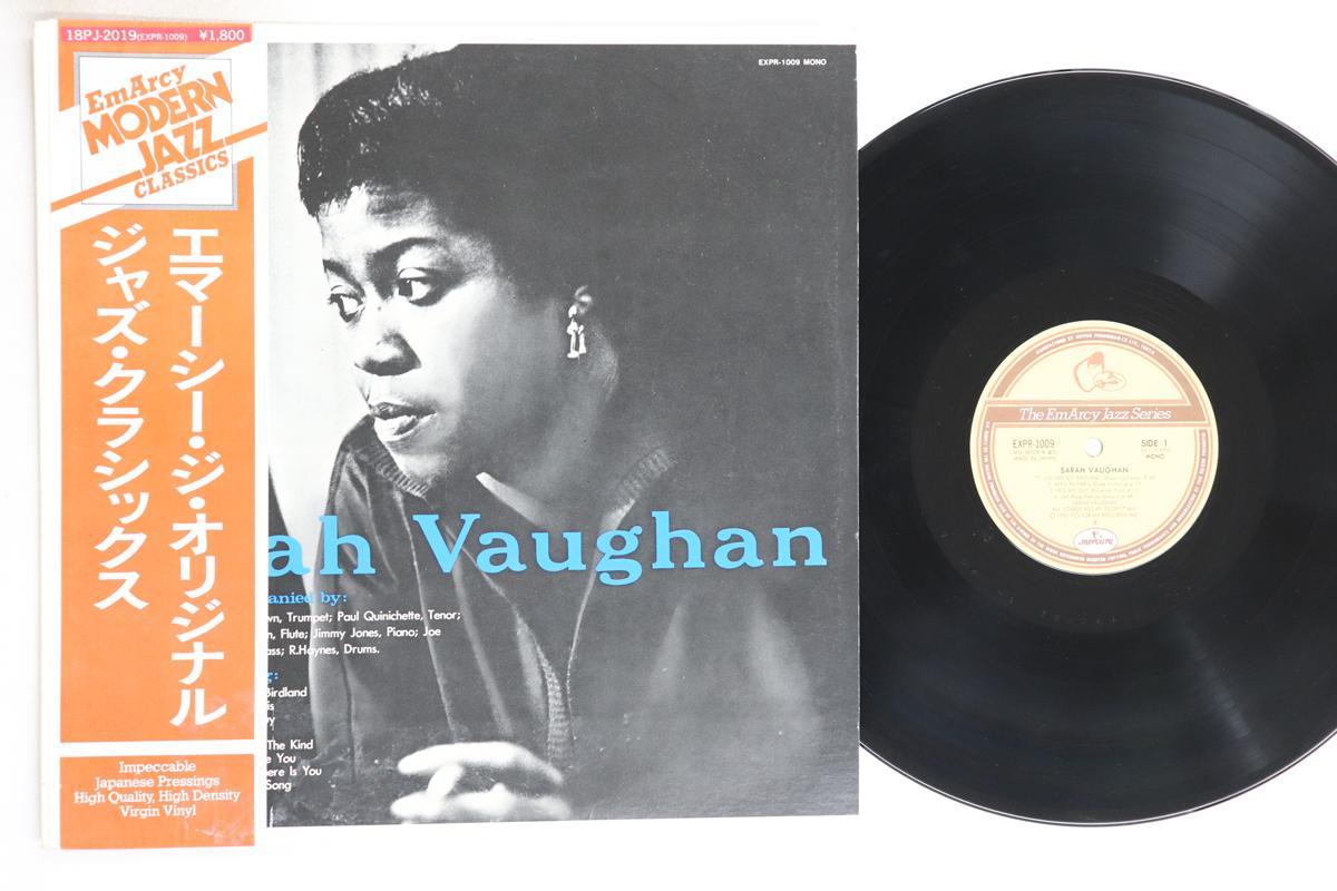 

LP Пластинка SARAH VAUGHAN - Sarah Vaughan EXPR1009 EMARCY 1981 Япония Оби Джаз Б/У