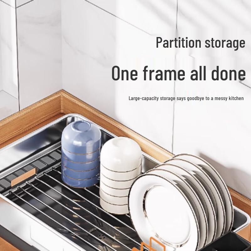 304 Stainless Steel Kitchen Dish Drying Rack