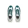 Li Ning Quadrat Rutschfest Abriebfest Niedrig geschnittene Sport Freizeitschuhe Herren Weiß Grün AGCT015-2