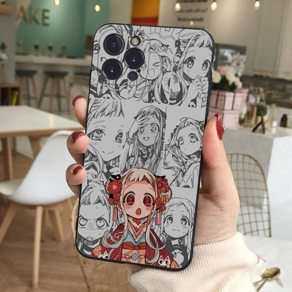 Toilet Bound Hanako Kun Phone Case Silicone Soft for Iphone 16 15 14 13 12 11 Pro Mini XS MAX Plus X Cover