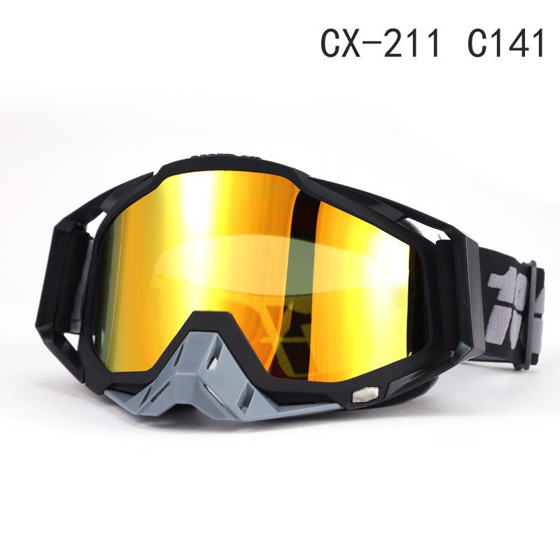 Gafas de Moto y Esquí a Prueba de Viento Transfronterizas: 100% Todoterreno, Equitación al Aire Libre y Protección para Descenso