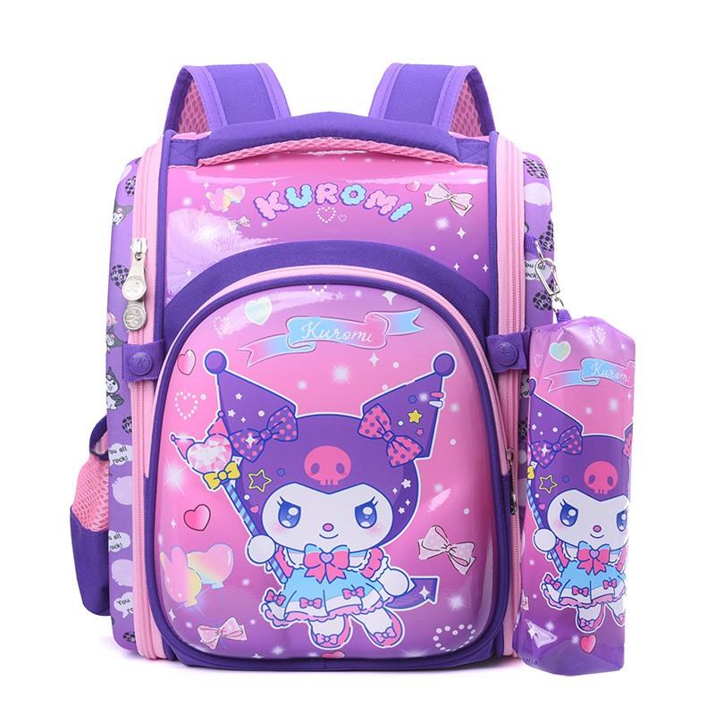 Kids Hardshell Backpack Grade 1-2 Students Lightweight Waterproof School Bag With Ergonomic Shoulder Straps