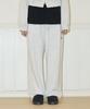 FEIHEI (Ux)One Tuck Wide Sweat Pants L/Grey
