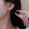 Cross-Border Stylish Zircon Ear Cuffs - Retro, Light Luxury Hoops